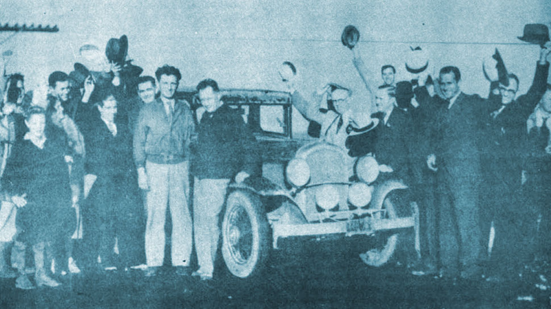 Illustration for article titled Meet The Guys Who Drove Across The U.S. In A Record 65 Hours (In 1931)